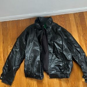 Leather jacket